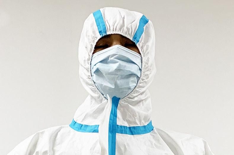 Non-Woven Disposable Waterproof Safety Medical Isolation Gown