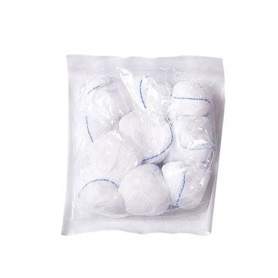 10 Cm X 10 Cm Sterile Pack Gauze Ball for Medical Use