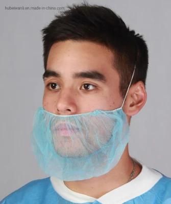 Disposable Non Woven Beard Cover Used for Food Process Industry