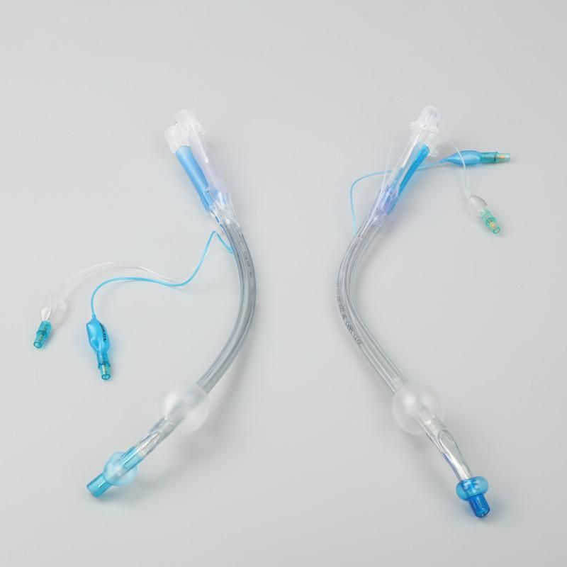 Disposable Medical PVC Double Lumen Endobronchial Tube, Size- 37 Left