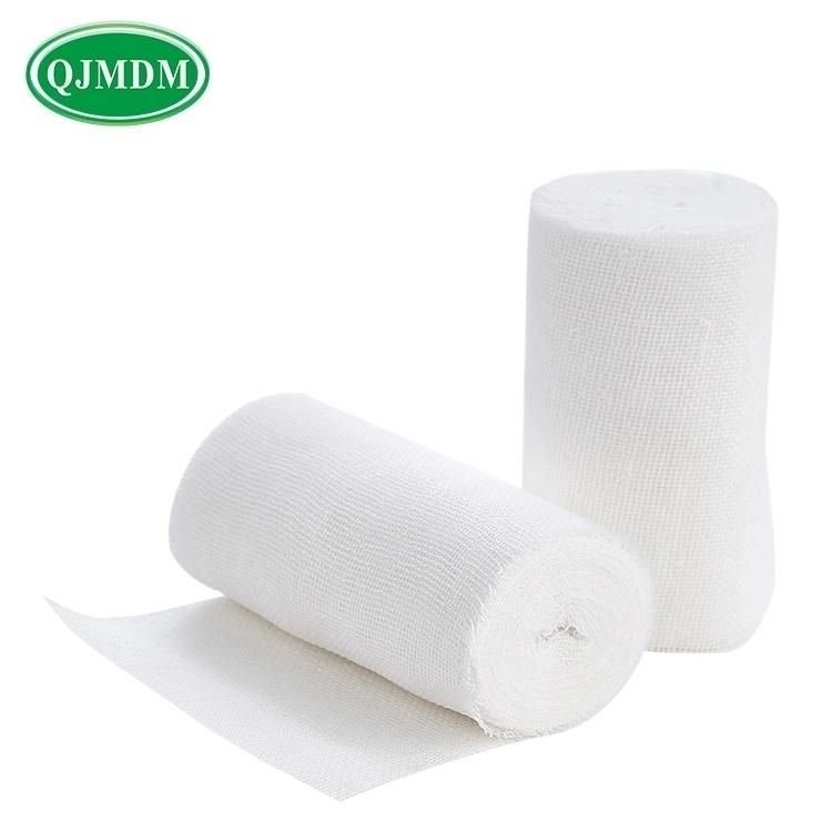 100% Cotton Fabric Medical Absorbent Hospital Use Gauze Roll