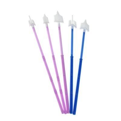 Disposable Medical Sterile Specimen Collection Cervical Sample Swab Brush for Gynecological Examination