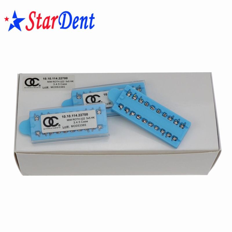 Hot Sale Dental Orthodontic Product Metal Bracket for Dental Clinic Use