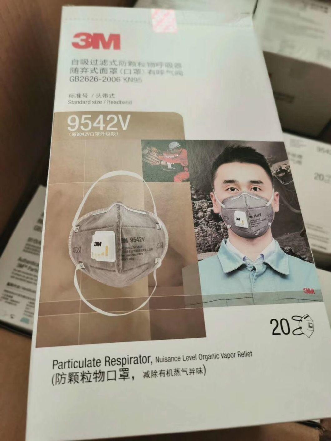 3m 8210 Ffp2 Kn95 R95 9502V/9501/8210/1860/9541V/9001/9002/9577/P95facial Mask, Few in Stock Medical Surgical Dust Respirator Protective N95 Mask