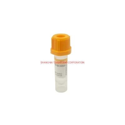 Medical Disposable Mini Blood Collection Tube Micro Plain Blood Collection Tube with Clot Activator Gel &amp; Separation Gel