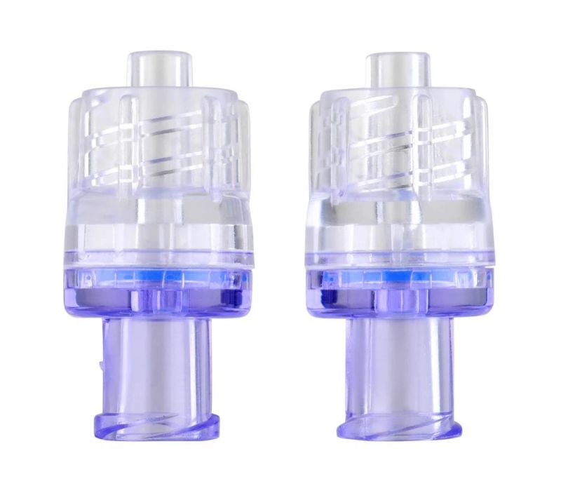 Luer Lock or Luer Slip Needleless Connector for Infusion Set