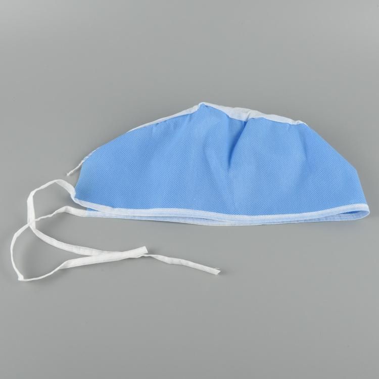 Blue Nonwoven Disposable Doctor Cap