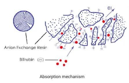 Highly Specific Bilirubin Absorption Column