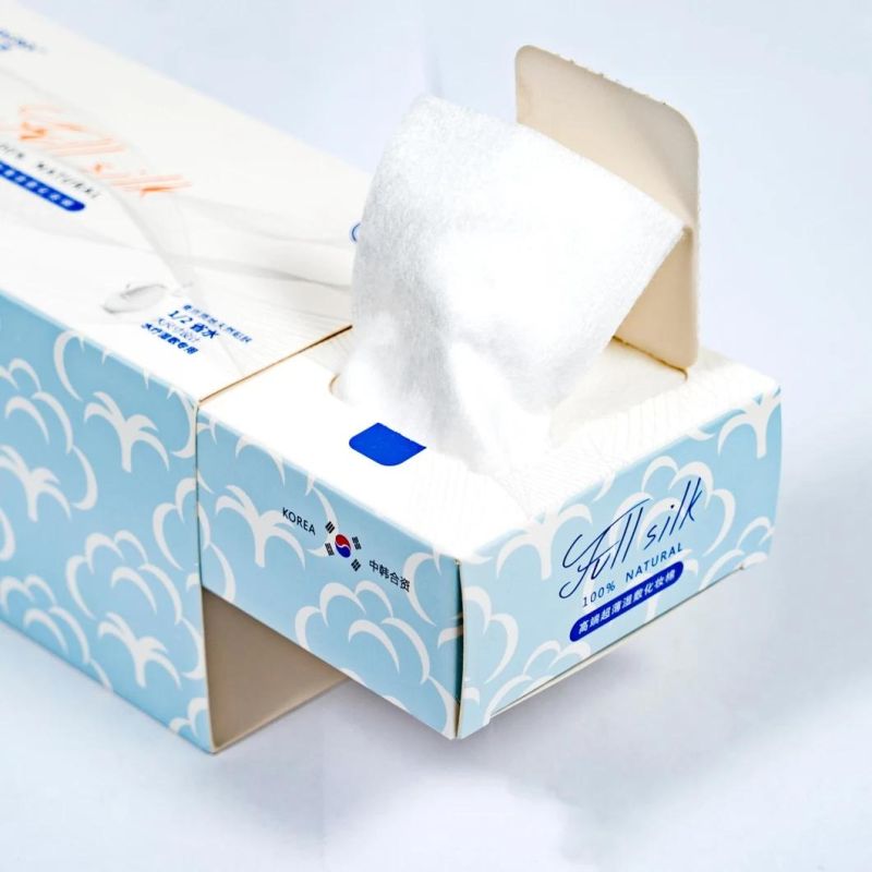 Disposable Soft Cotton Towel with Dry and Wet Dual-Use Pull Type Facial Towel