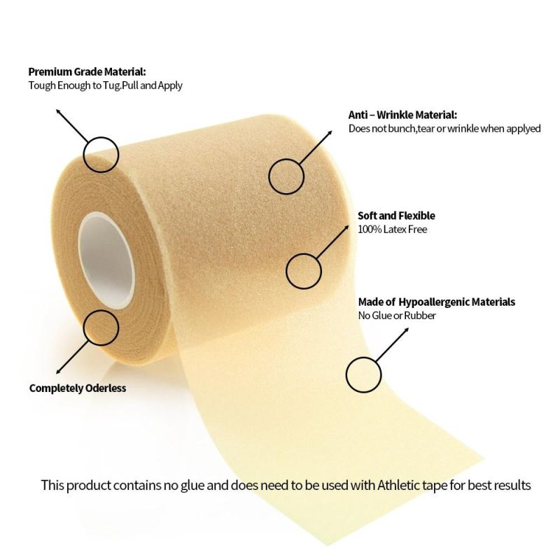 PU Sports Underwrap Pre-Wrap Foam Tape Bandage