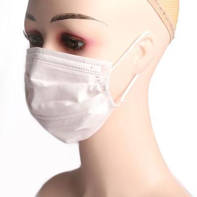 Non-Woven Disposable 3 Ply Mask Mouth Double Nose Cover Dustproof Medical Face Mask Wholesale