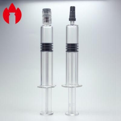 Disposable Medical Injection Prefilled Glass Syringe