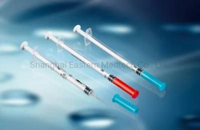 Disposable Medical Device High Quality Ad Self-Destroy Fixed Dose Vaccine Syringe