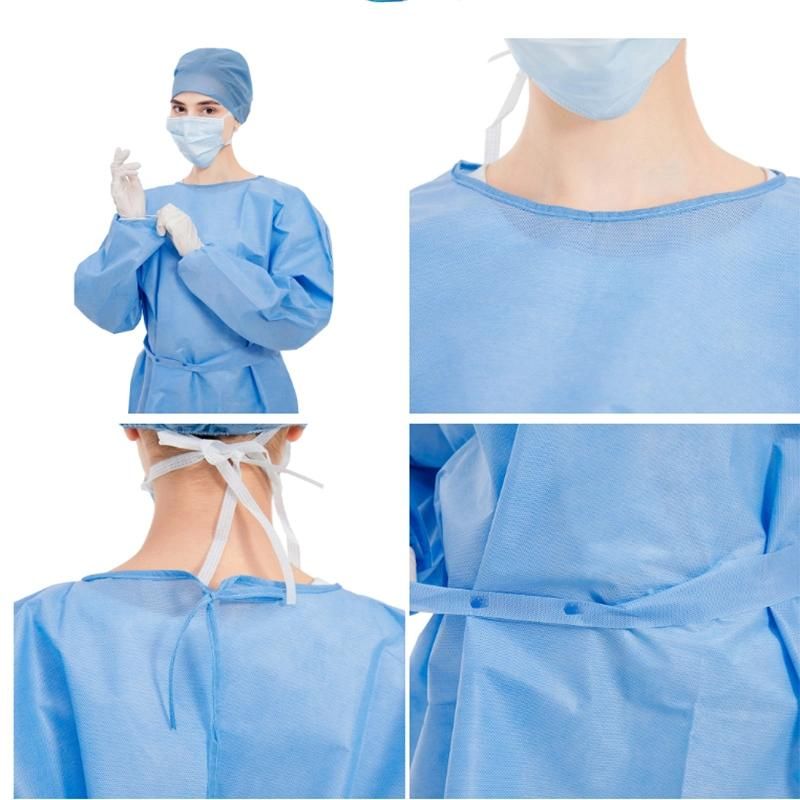 Disposable Surgical Suit Grade 3 45g Sterile Surgical Clothing