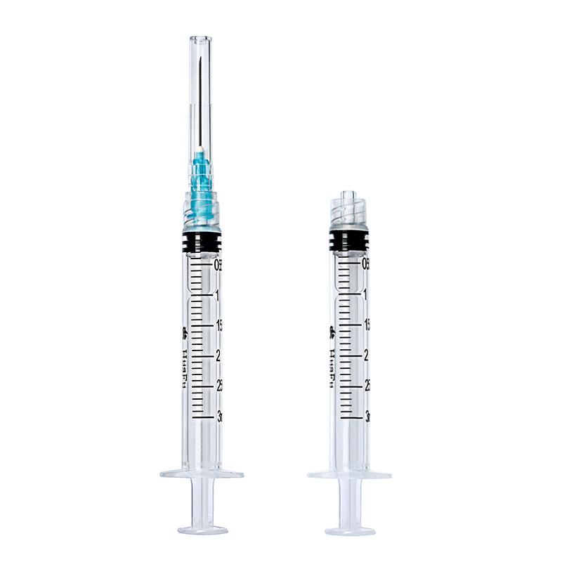 1ml Cc Sterile Disposable Syringe for Vaccine Injection with 23G/25g Needle in Promotion