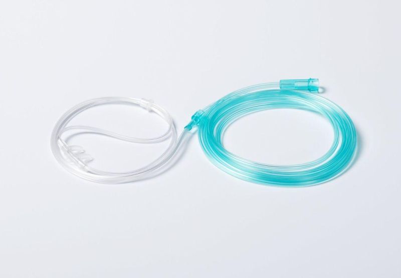 Medical Disposable PVC Nasal Oxygen Cannula