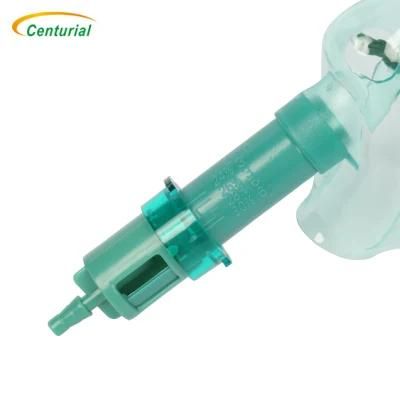 Facial Oxygen Comcentration Range 24%~50% Multi-Vent Medical Venturi Mask