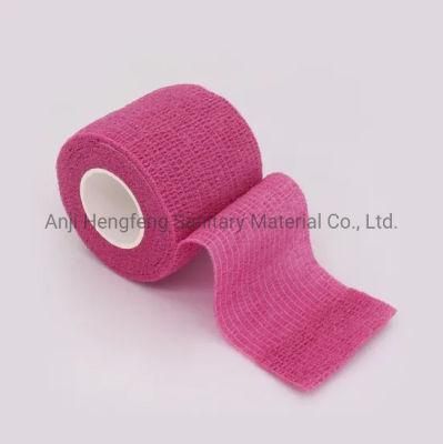 Chinese Manufacturer Direct Sale Wound Dressing Sports Sprain Treatment Nonwoven Elastic Bandage