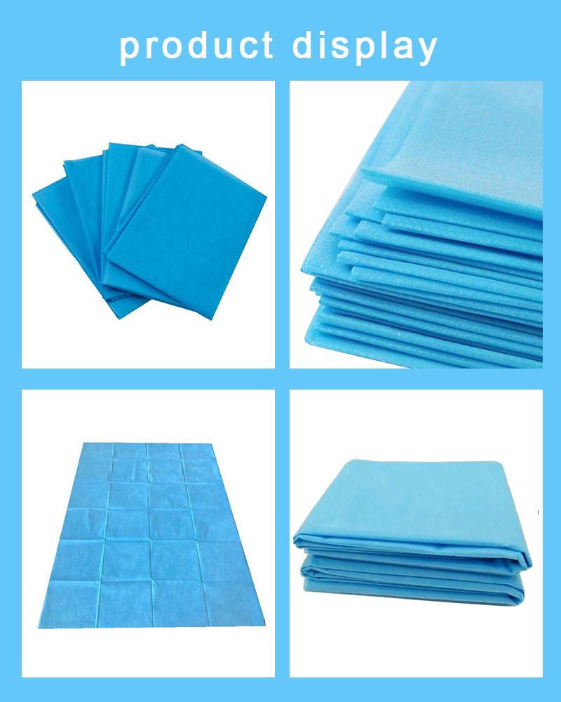 Disposable Bed Sheet for Hospital Examination, Nonwoven Medical Bed Sheet