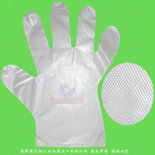 Plastic/Poly/CPE/HDPE/LDPE/PVC/Vinyl/Exam/Stretchable TPE Elastic/Clear/Surgical/Medical/Examination Disposable PE Glove for Food Processing Industry Service