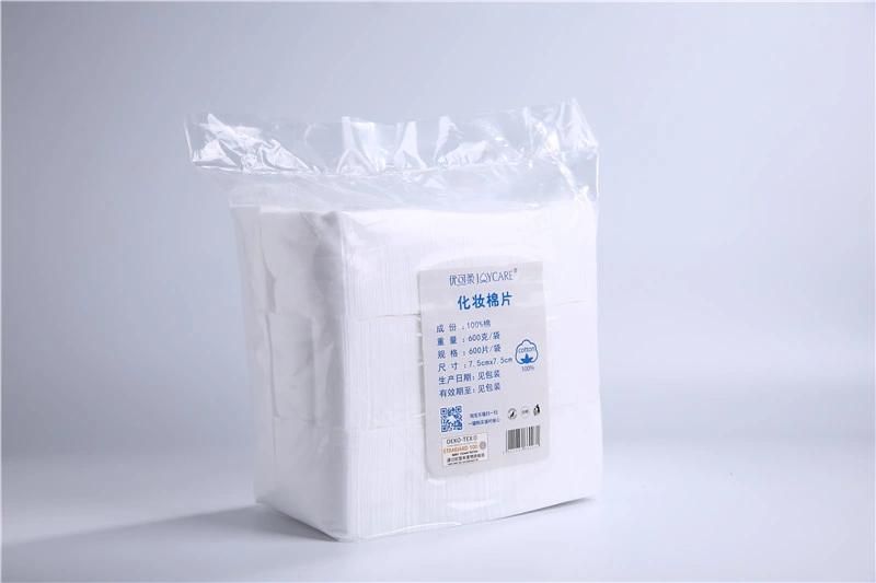 Makeup Remover Disposable Cotton Pads with OEM Design