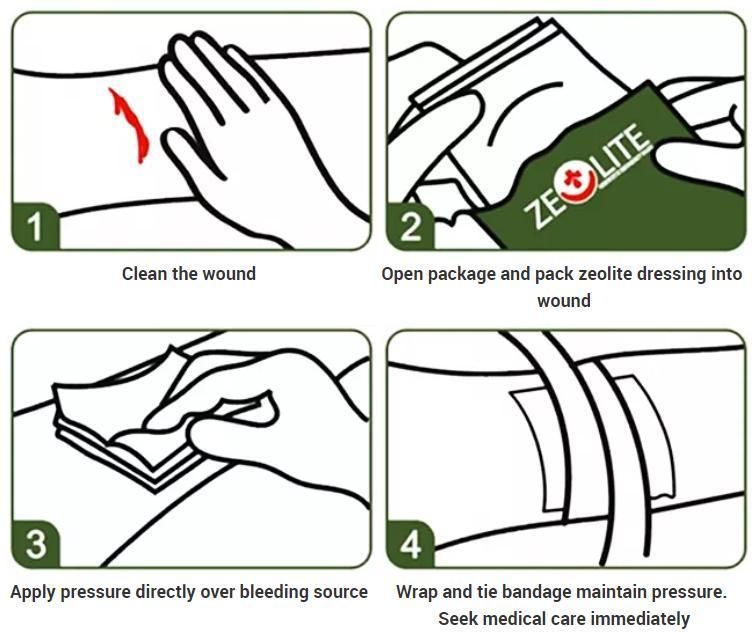 Ifak First Aid Kit Bag Quick Clot Gauze Military Medical Bag