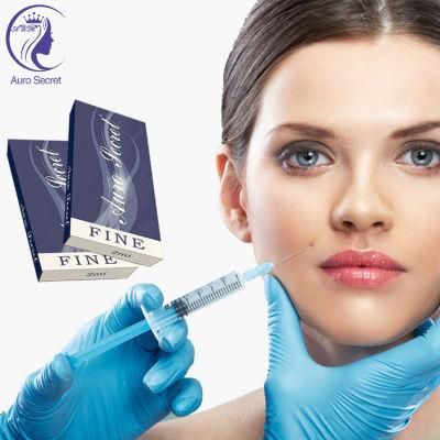 Fine Line Cross Linked Dermal Filler Gel with Hyaluronic Acid Injection Certificate