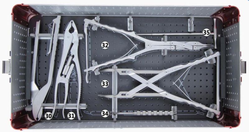 New Master9 Spinal System Medical Instruments Set