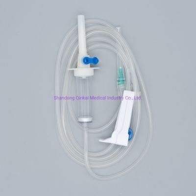 IV Infusion Set with Luer Slip or Luer Lock on The Needle