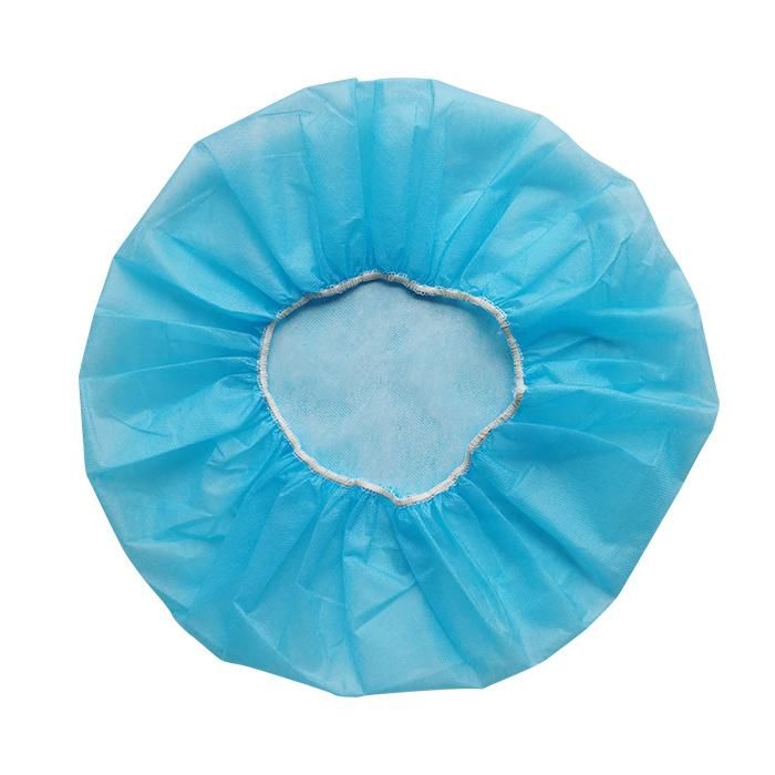 Manufacturer Eco Friendly Nursing Elastic Edge Healthcare PP Non-Woven Handmade Hospital Medical Disposable Head Cap