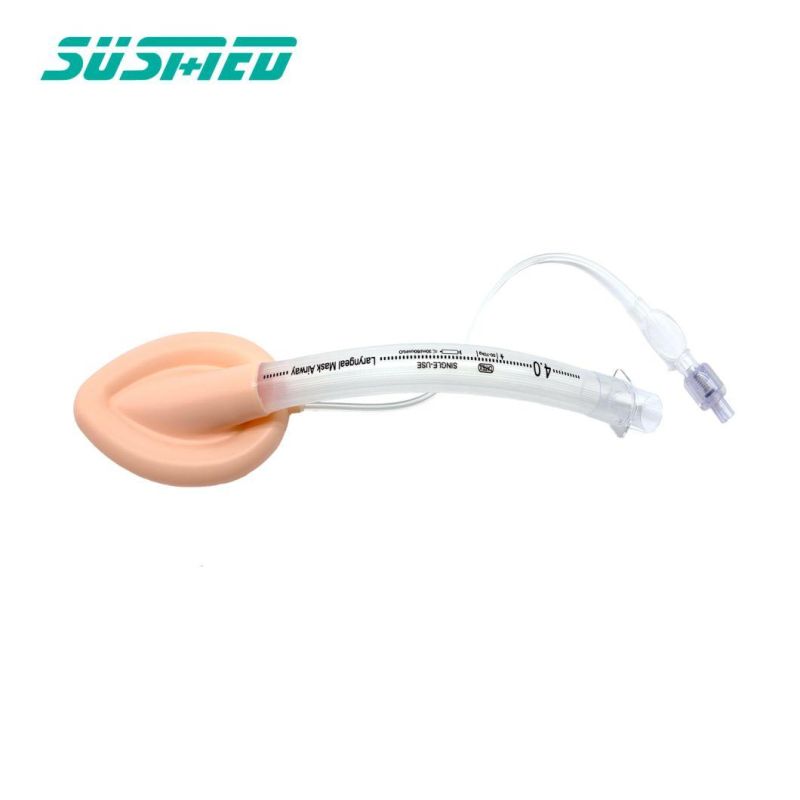 Anti-UV Aging Resistance Medical Grade Disposable Silicone Laryngeal Mask