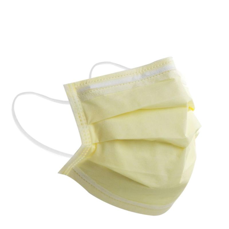 Disposable Face Mask with Earloop/Ties 3-Ply Face Mask