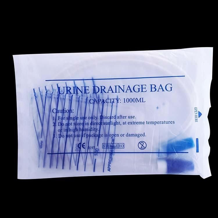 Urine Drainage Bag Disposable PVC Urine Bag