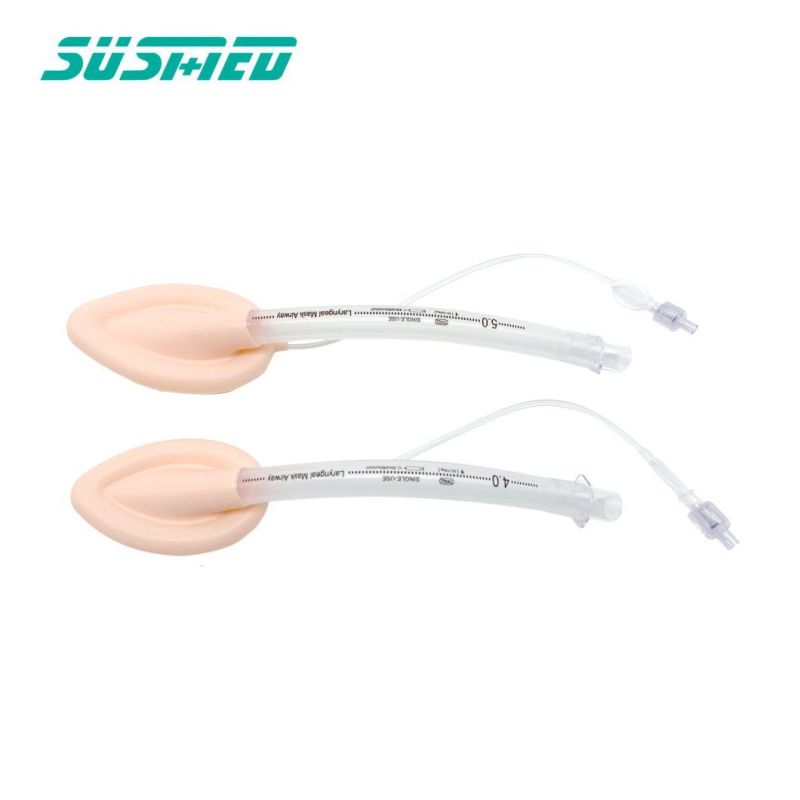 Anti-UV Aging Resistance Medical Grade Disposable Silicone Laryngeal Mask