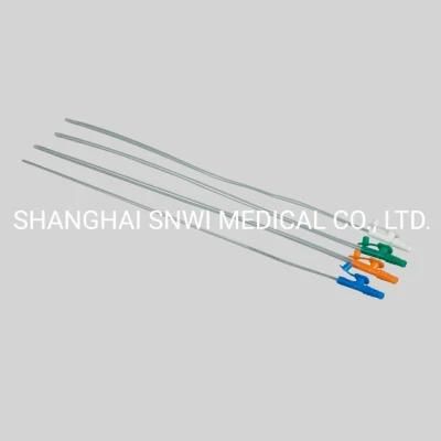 Medical PVC Suction Catheter/ Suction Tube with Finger/Funnel/Airplane Control Connectors