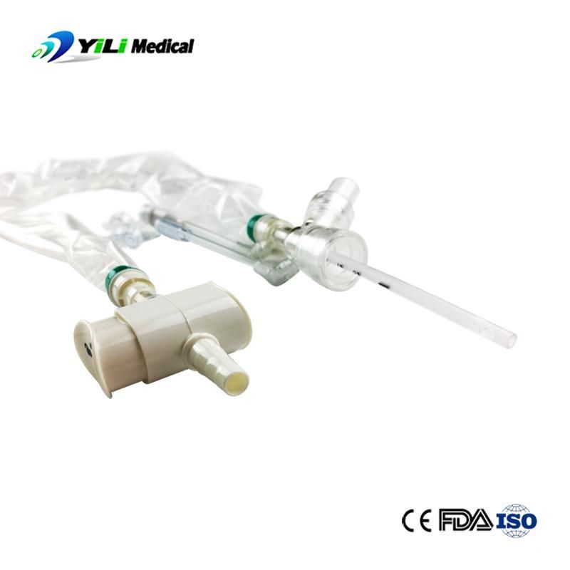 CE Aprroved 12 Fr Suction Catheter 24h Closed Suction Catheter