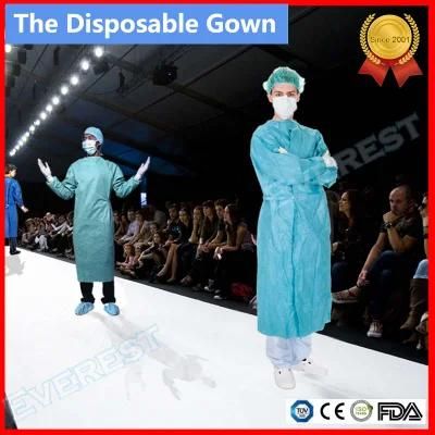 Long Sleeve Disposable Examination/Patient Gown