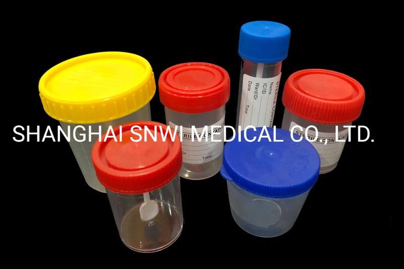 Sterile Medical Plastic Stool Specimen Collection Container Disposable Urine Containers Cup