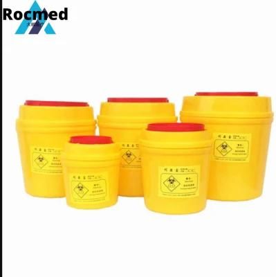 Price 1L 3L 4L 5L Medical Sharp Container Safety Box/Plastic Hospital Biohazard Sharp Container Medical Safety Box (Round/Rectangular)