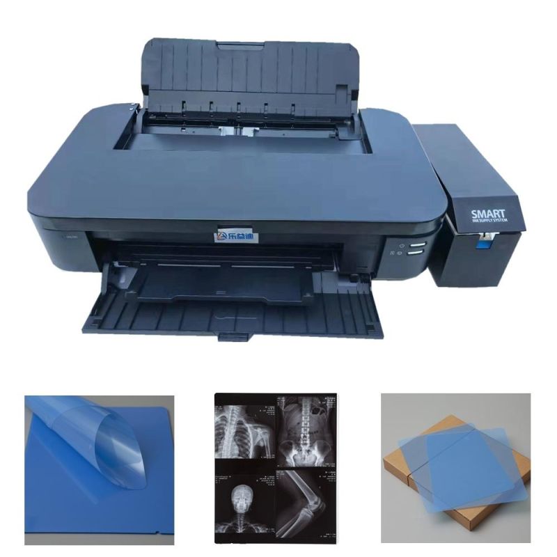 8X10 14X17inch 210micron Pet Blue Inkjet X Ray A3 Medical Imaging Film for Epson Inkjet Printer