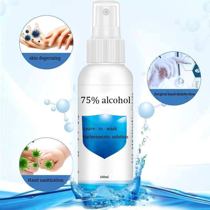 Medical 75% Alcohol Disinfection and Sterilization 100ml Spray