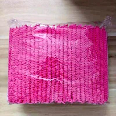 Machine OEM Disposable PP Nonwoven Red Dustproof Clip Cap