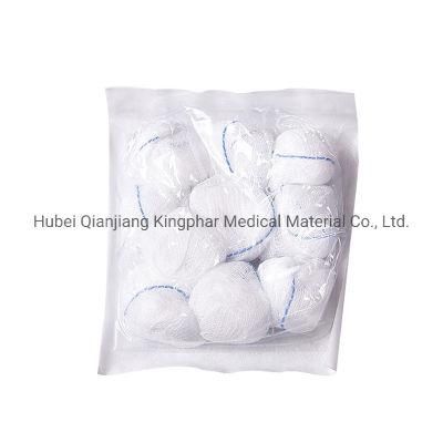 OEM Medical Disposable Cotton Gauze Ball Gauze Ball with X-ray