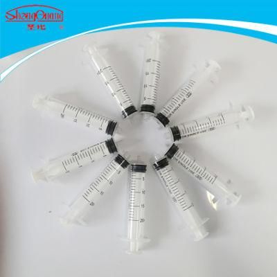 Disposable Medical Plastic Cosmetic 3ml Syringe OEM