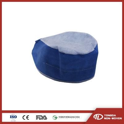 Disposable Surgical Cap/Doctor Cap with Ties for Hospital SMS Plus PP Non Woven