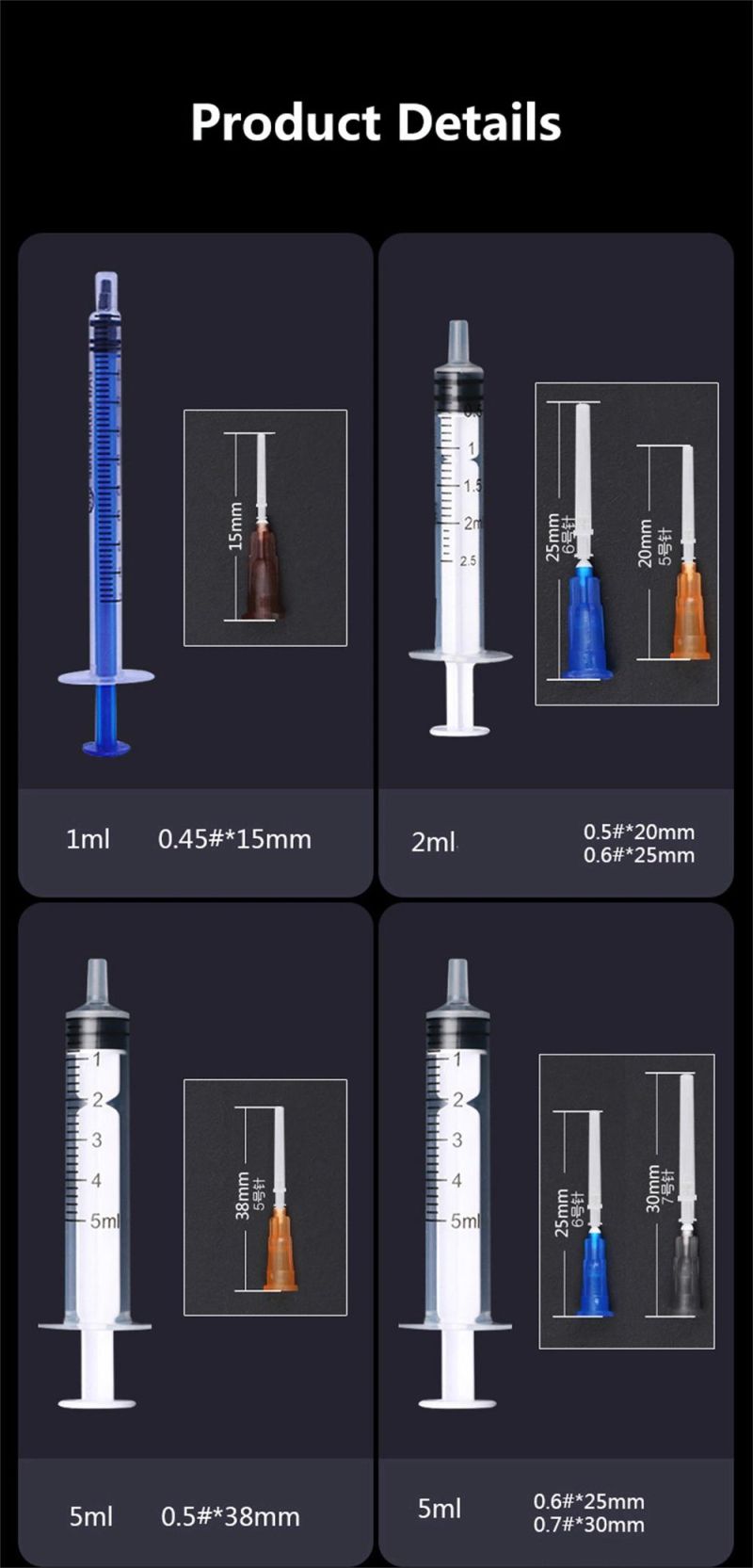 Dispensing Syringe Crimp Sealed Needle Tips for Glue Oil Ink Syringes Refilling Measure Industrial Tool Supplies