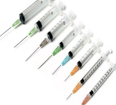 Sterile Hypodermic Syringes Luer Slip with Needle Single Use 1ml