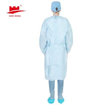 En 13795 Certified Disposable Medicla Gown SMS Material Factory Wholesale