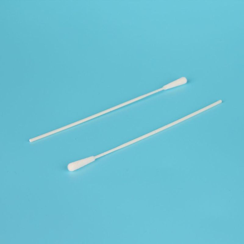 Disposable Virus Collection Nasal Flock Swab Nasopharyngeal Swabs