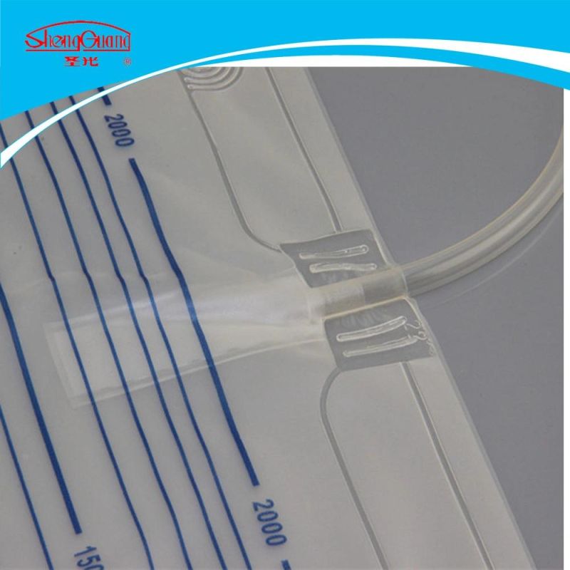 2000ml PVC Adult Urine Collection Bag Disposable Urine Bag